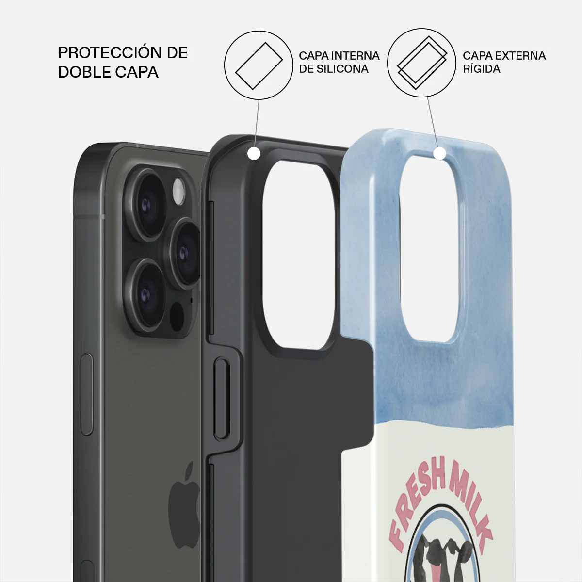 Milkshake - iPhone 15 Pro Funda - Image 2