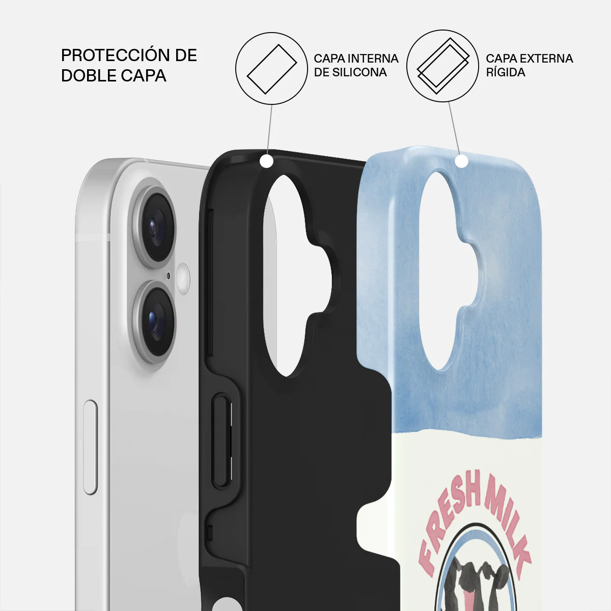 Milkshake - iPhone 16 Funda - Image 2