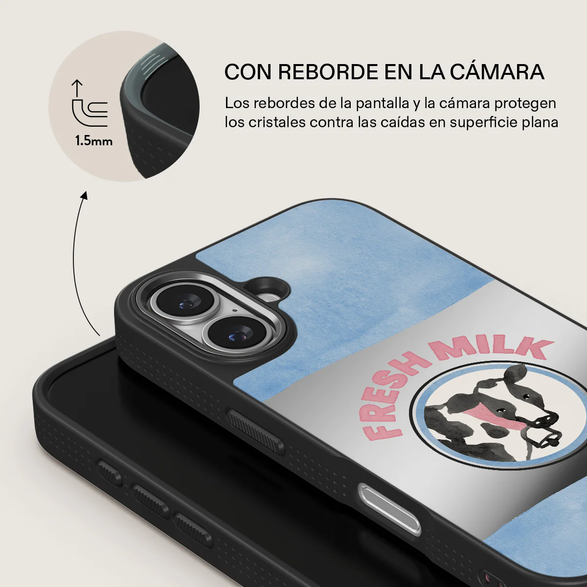 Milkshake - iPhone 16 Funda - Image 39