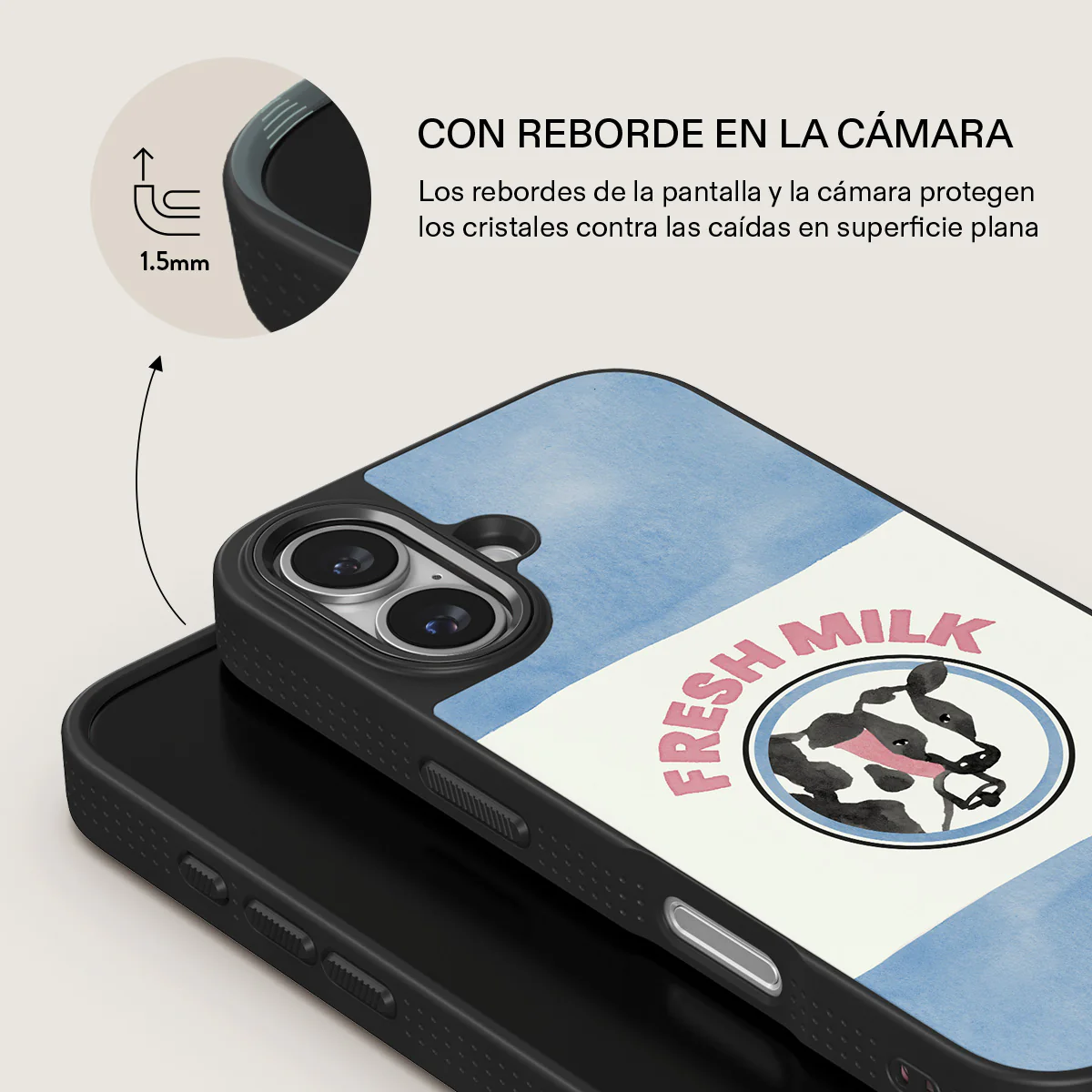 Milkshake - iPhone 16 Plus Funda - Image 16
