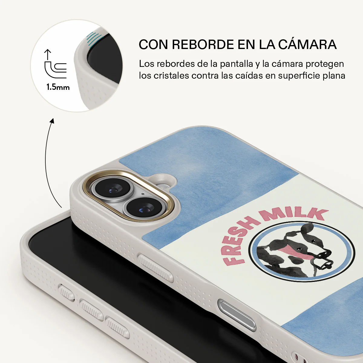 Milkshake - iPhone 16 Plus Funda - Image 23