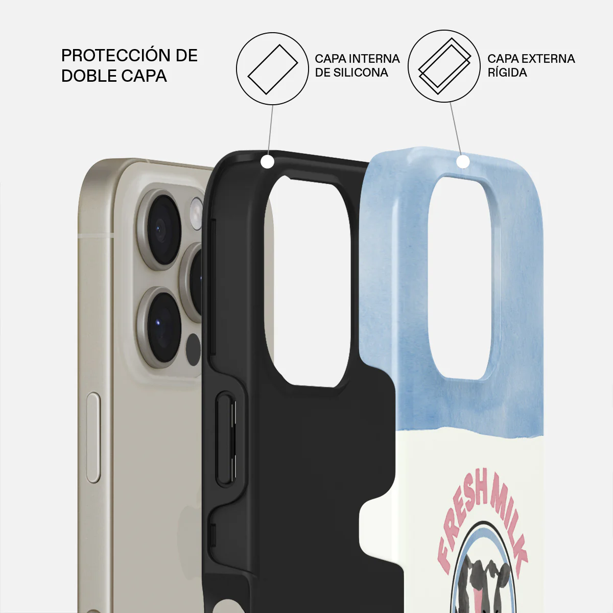 Milkshake - iPhone 16 Pro Funda - Image 2