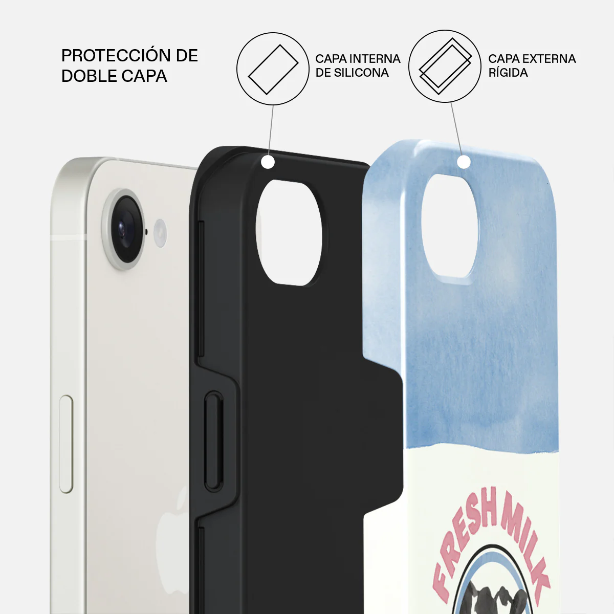 Milkshake - iPhone 16e Funda - Image 2