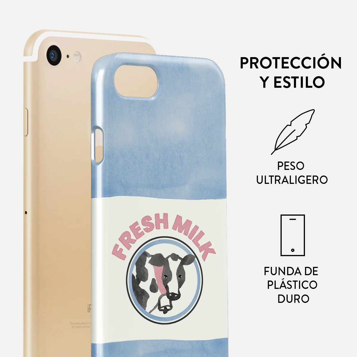 Milkshake - iPhone SE (2022) Funda - Image 2