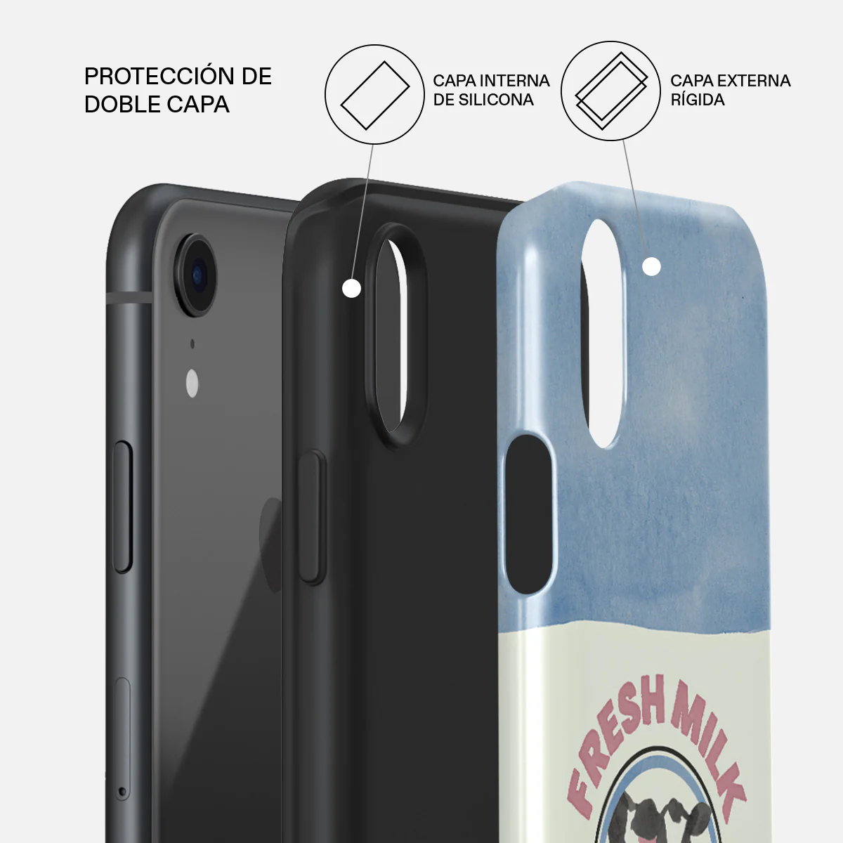 Milkshake - iPhone XR Funda - Image 6