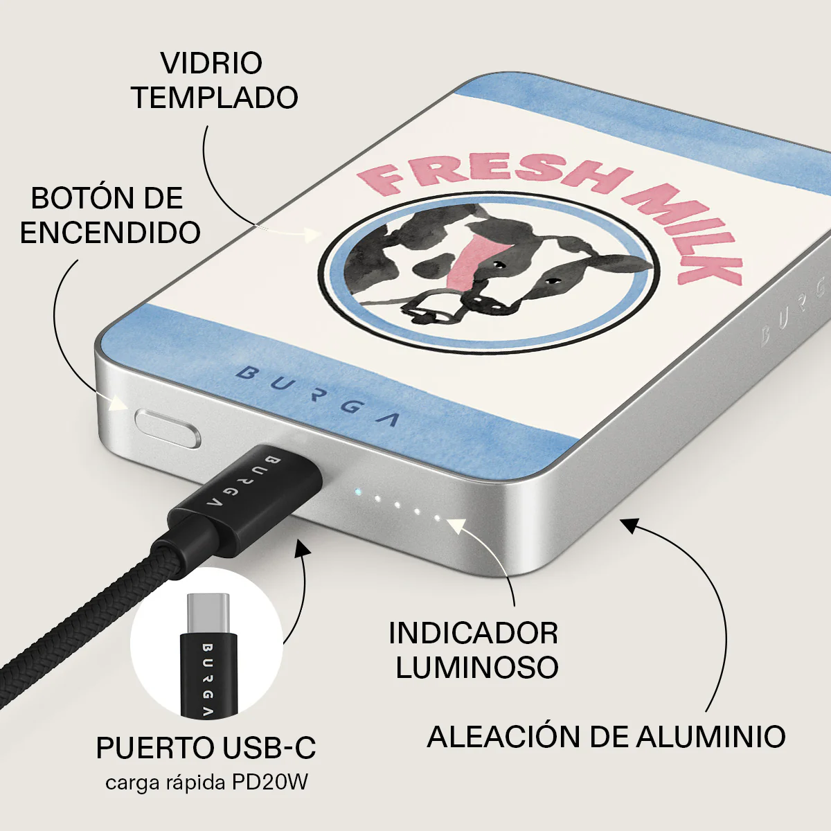 Milkshake - Power Bank Magnético - Image 30