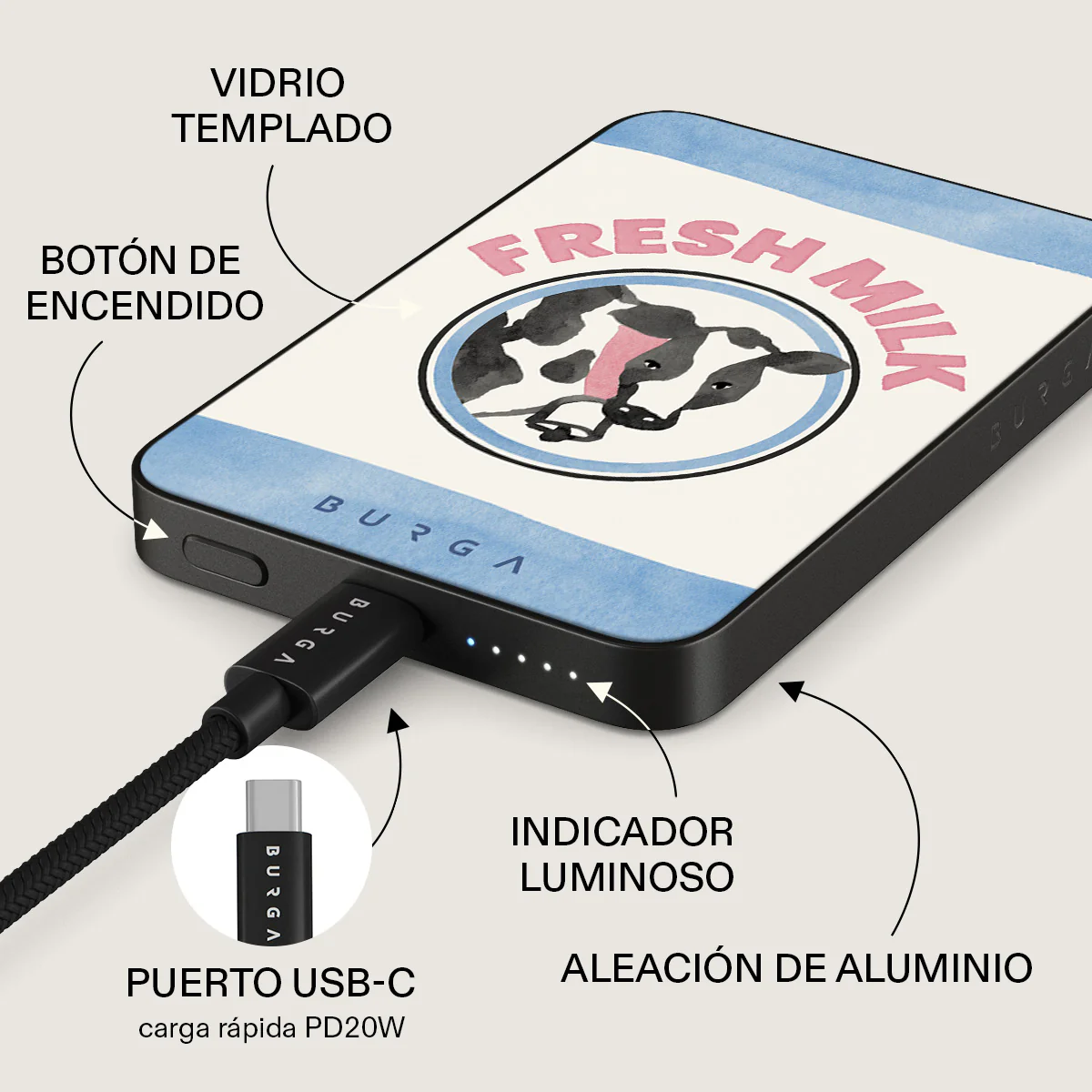 Milkshake - Power Bank Magnético - Image 5
