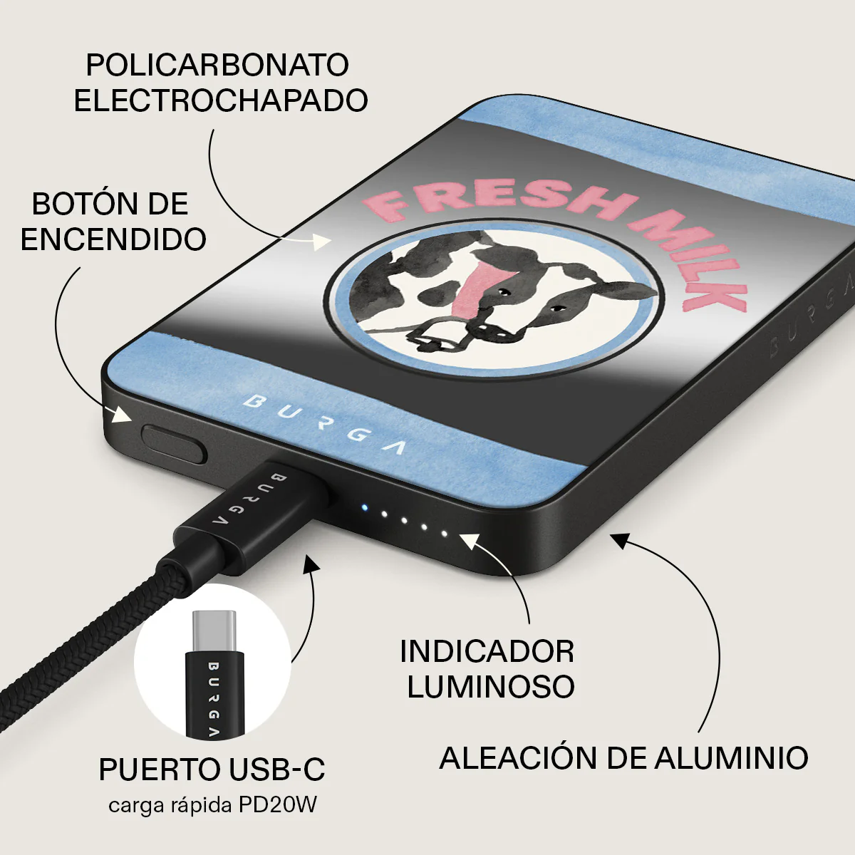 Milkshake - Power Bank Magnético - Image 50