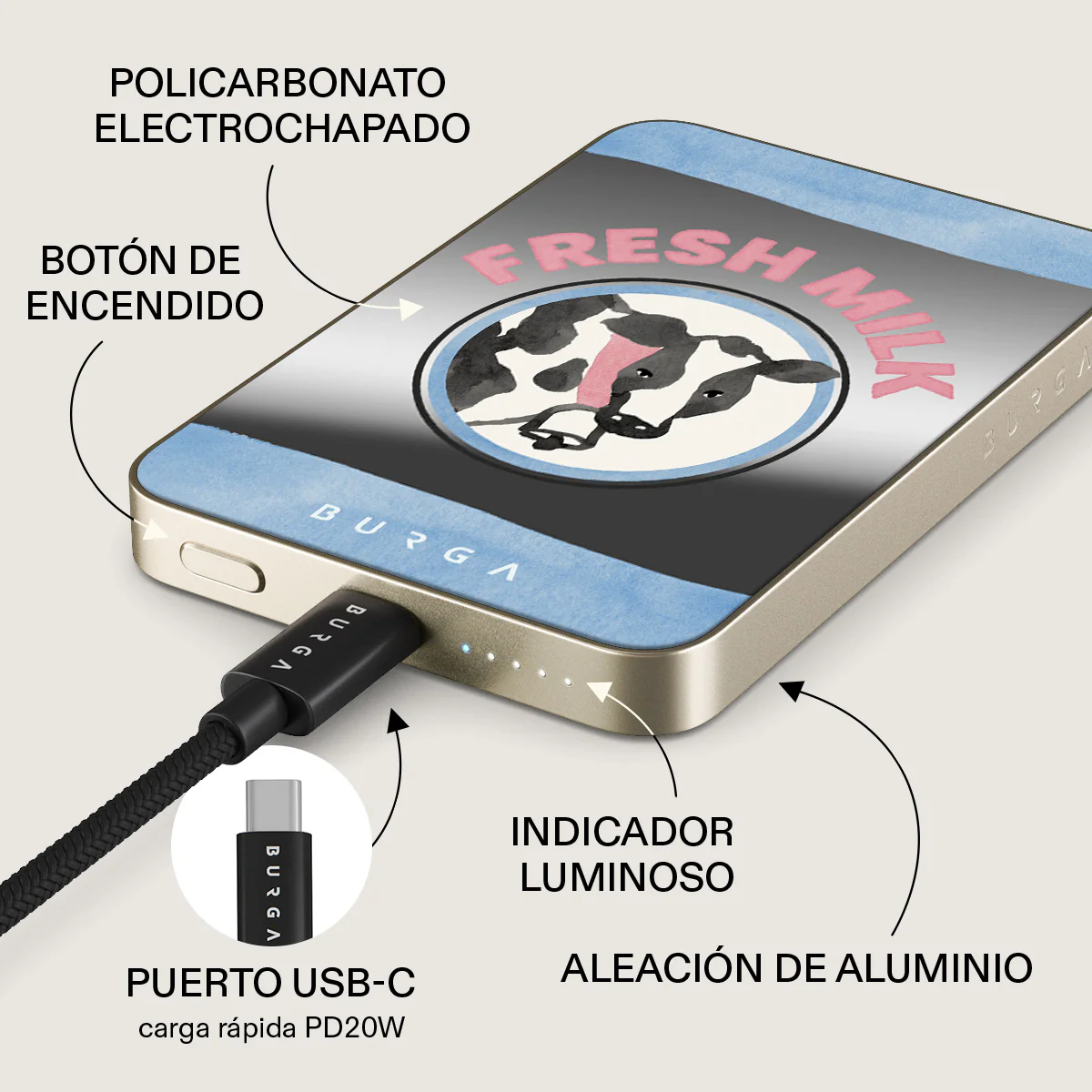 Milkshake - Power Bank Magnético - Image 55