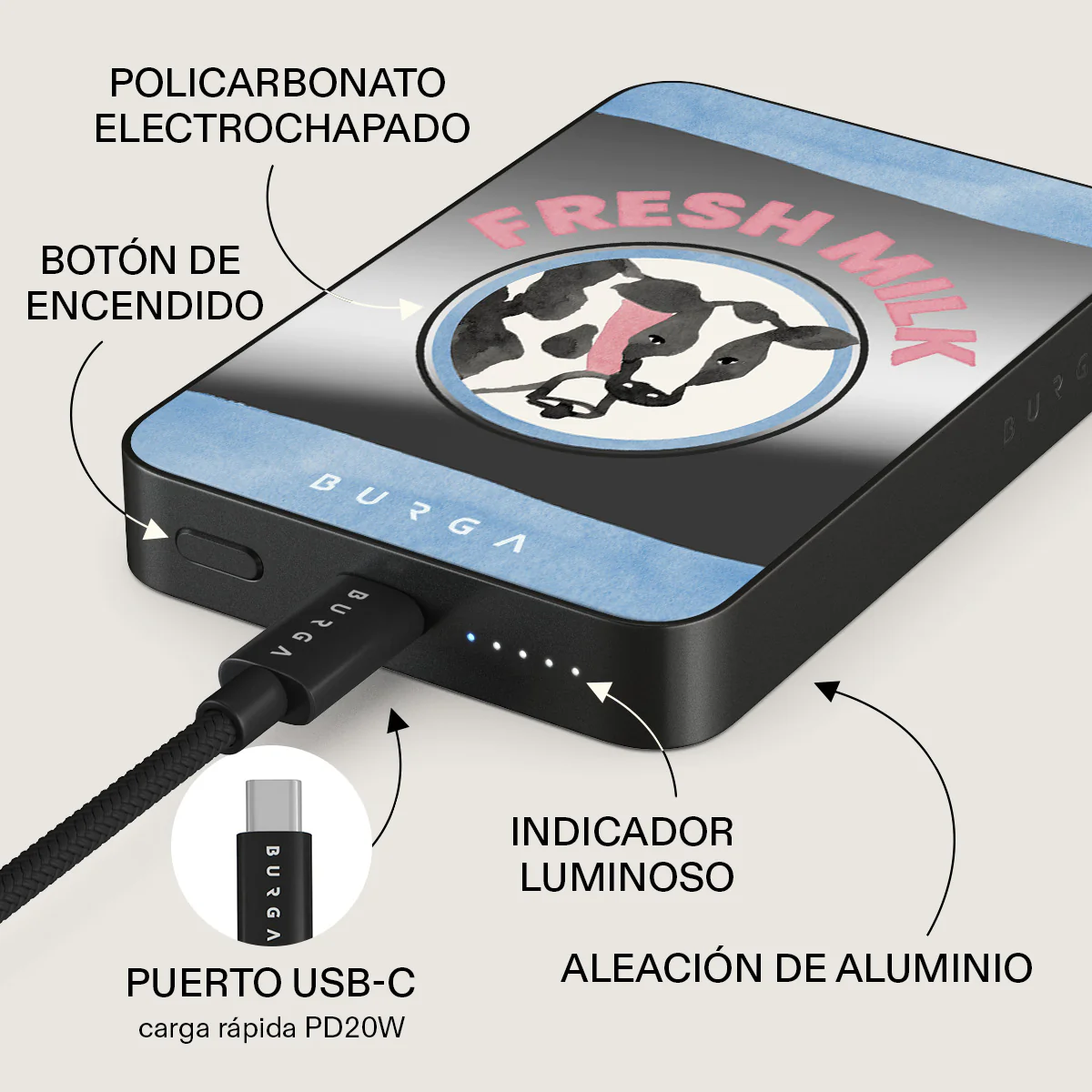 Milkshake - Power Bank Magnético - Image 65