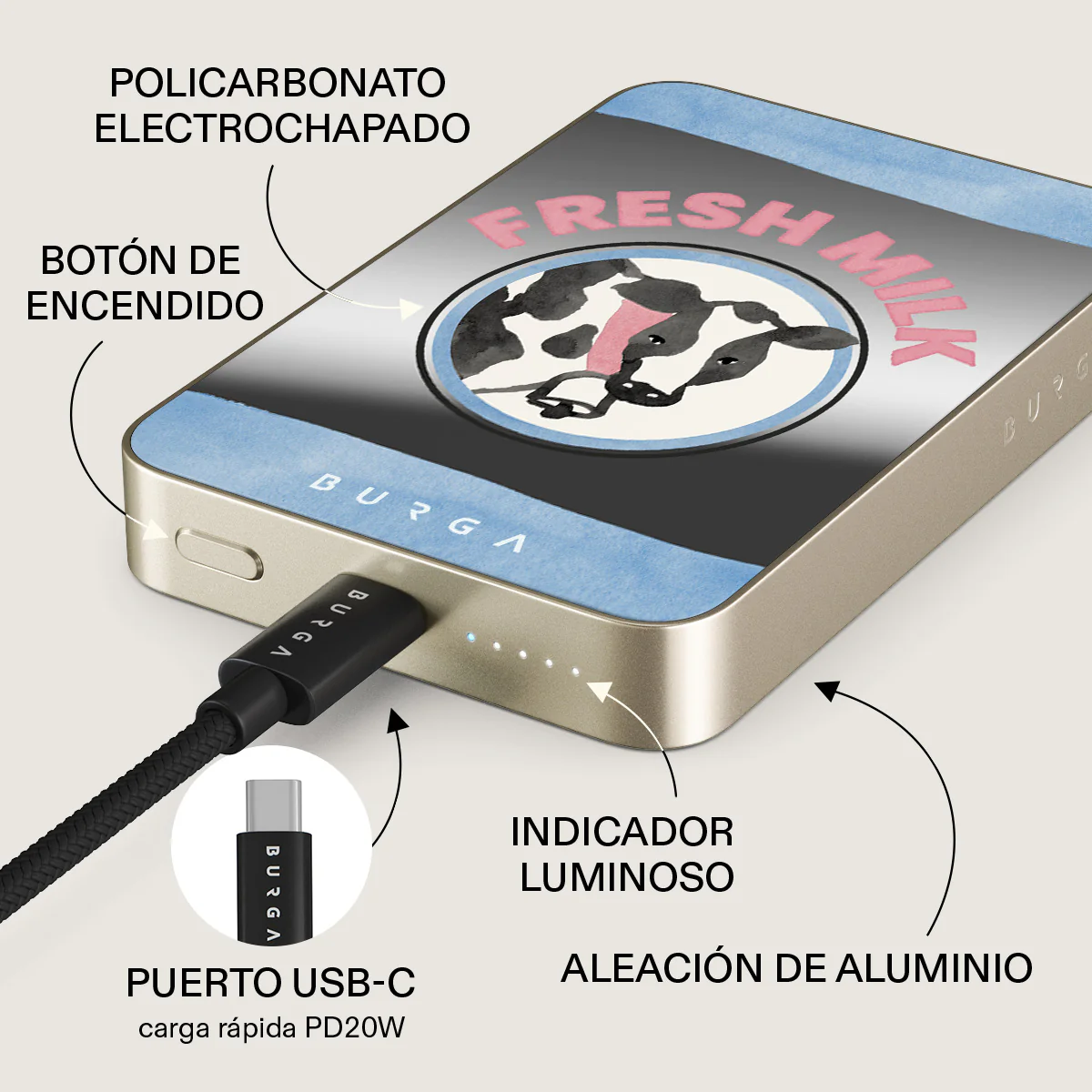 Milkshake - Power Bank Magnético - Image 70