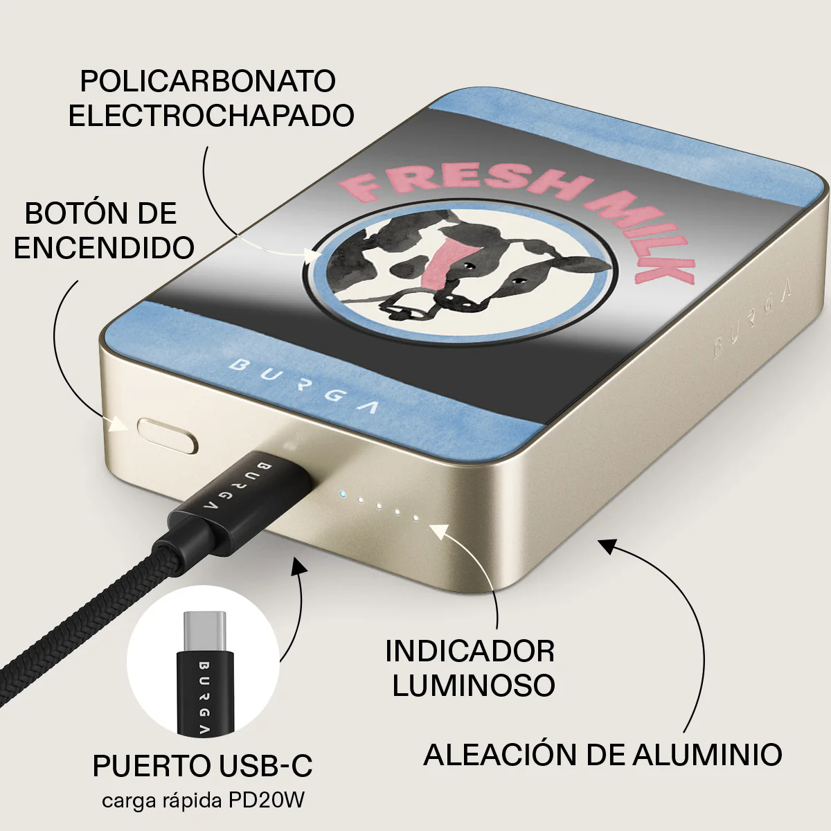 Milkshake - Power Bank Magnético - Image 85