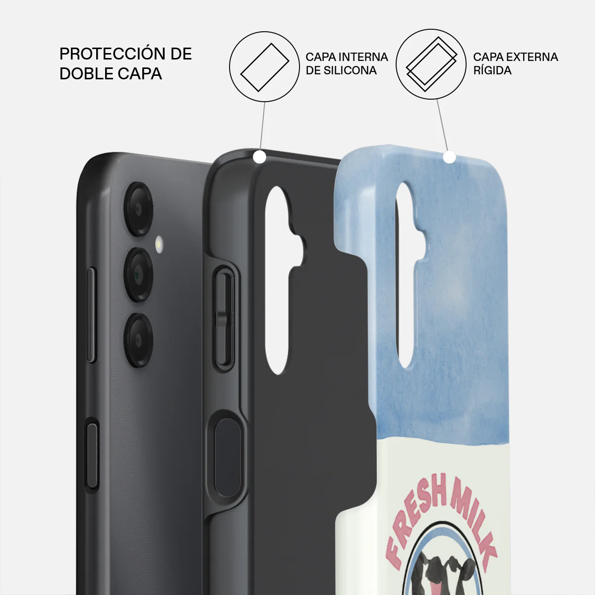 Milkshake - Samsung Galaxy A25 Funda - Image 2