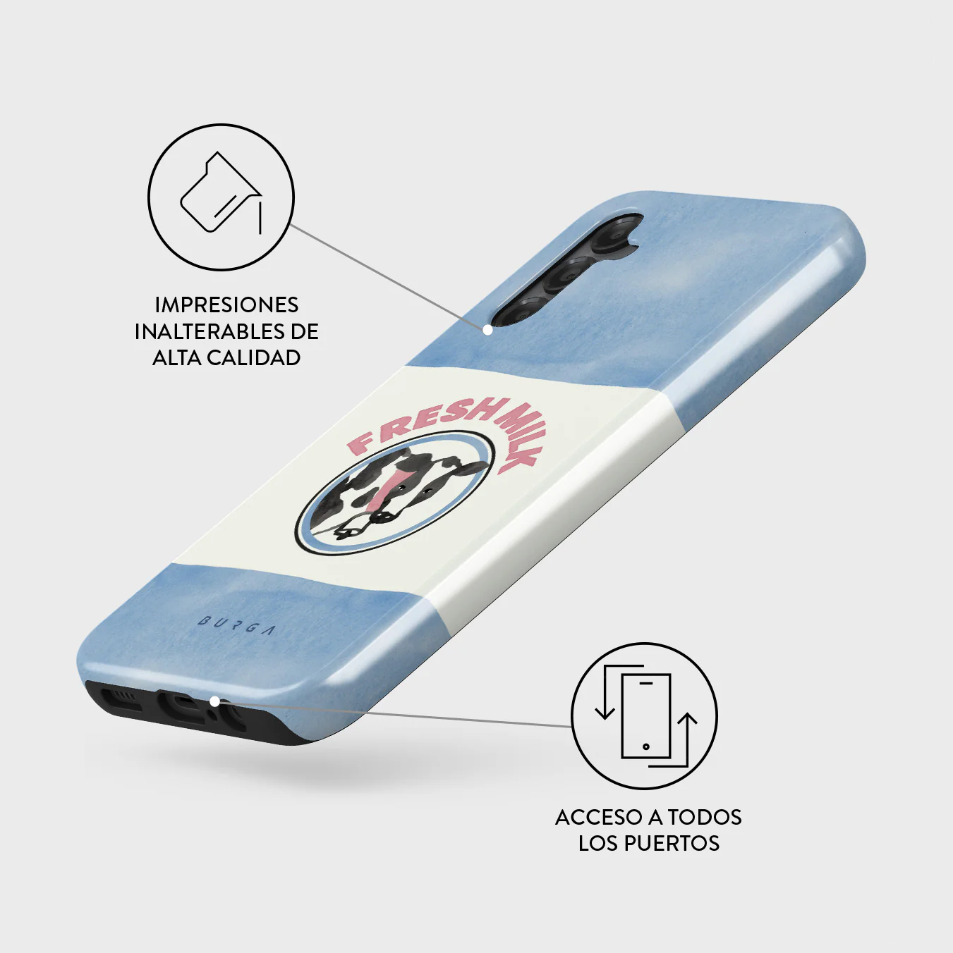 Milkshake - Samsung Galaxy A25 Funda - Image 3