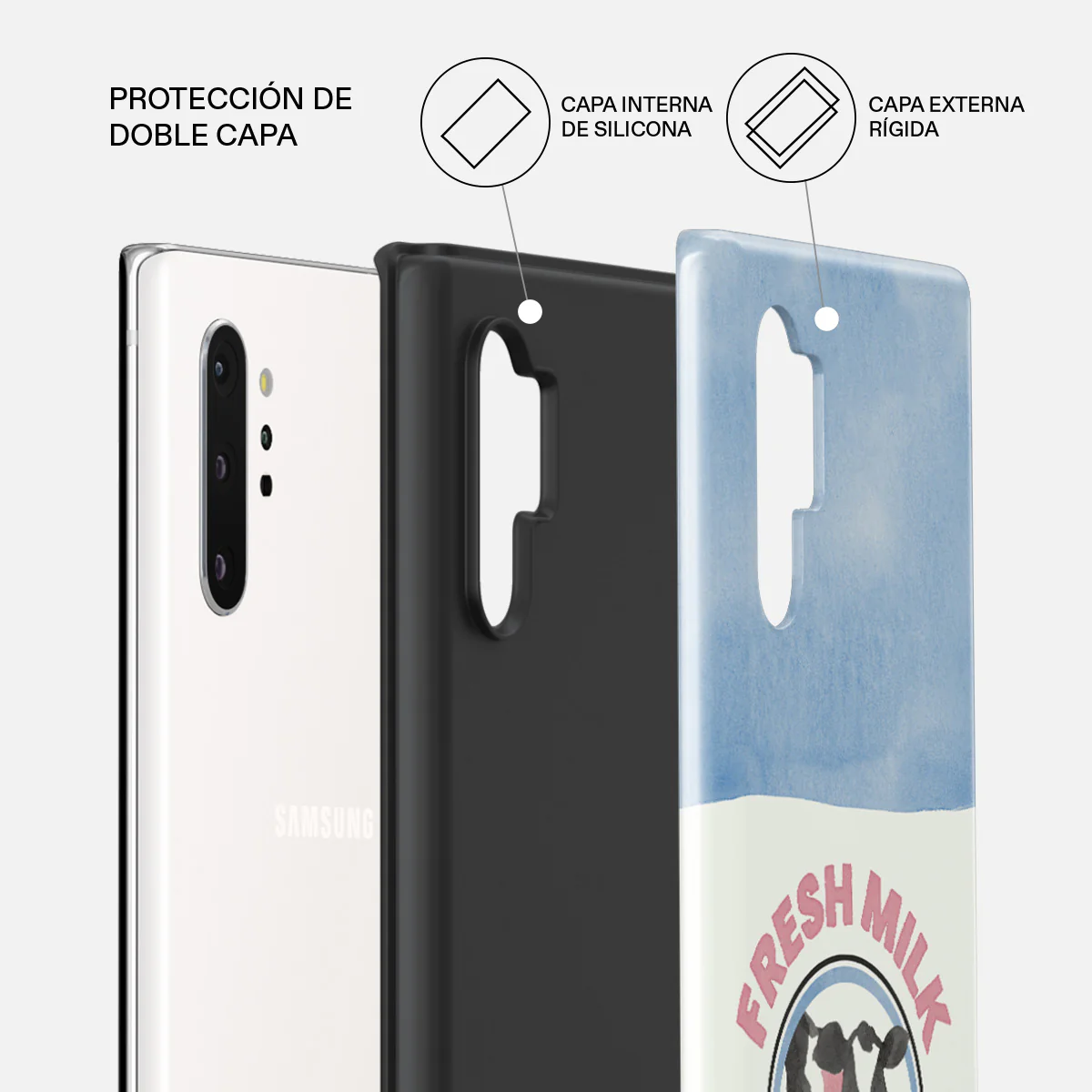 Milkshake - Samsung Galaxy Note 10 Plus Funda - Image 6
