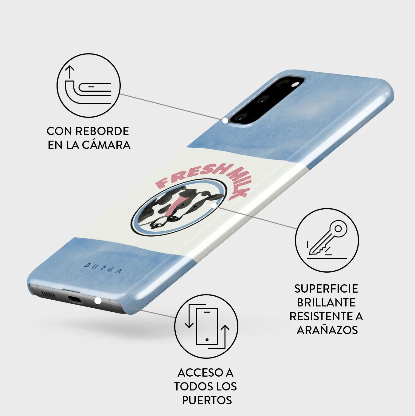 Milkshake - Samsung Galaxy S20 4G / 5G Funda - Image 3