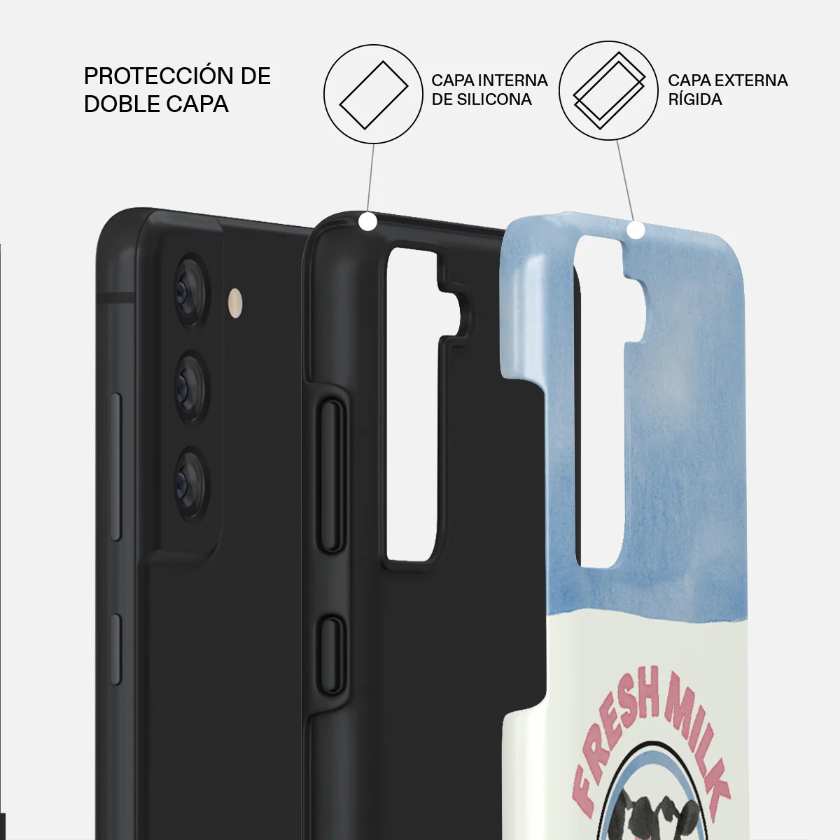 Milkshake - Samsung Galaxy S21 FE Funda - Image 2