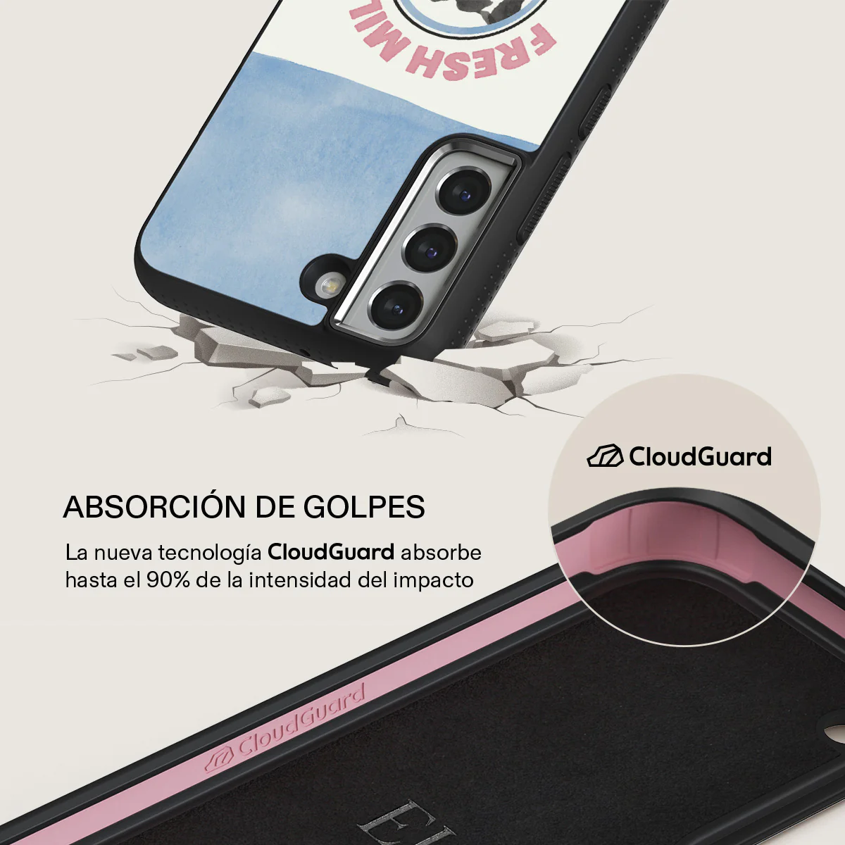 Milkshake - Samsung Galaxy S22 Funda - Image 14