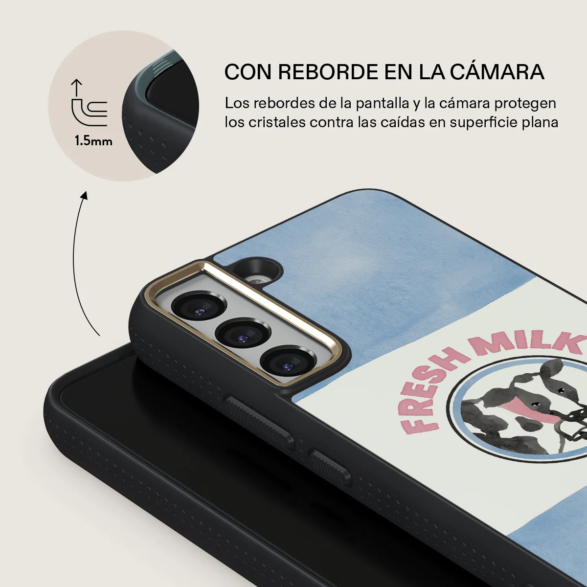 Milkshake - Samsung Galaxy S22 Funda - Image 8