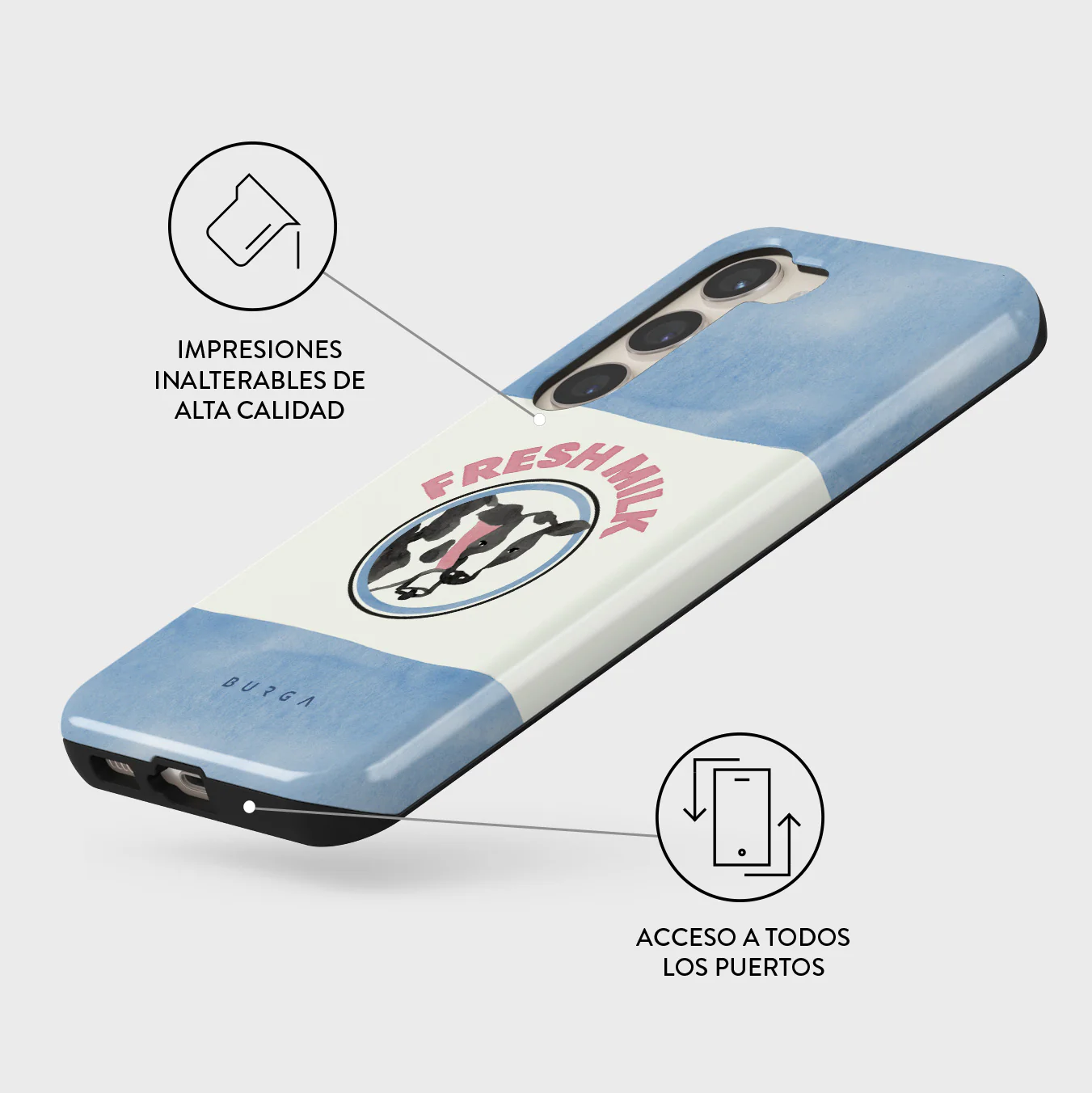 Milkshake - Samsung Galaxy S23 Funda - Image 3
