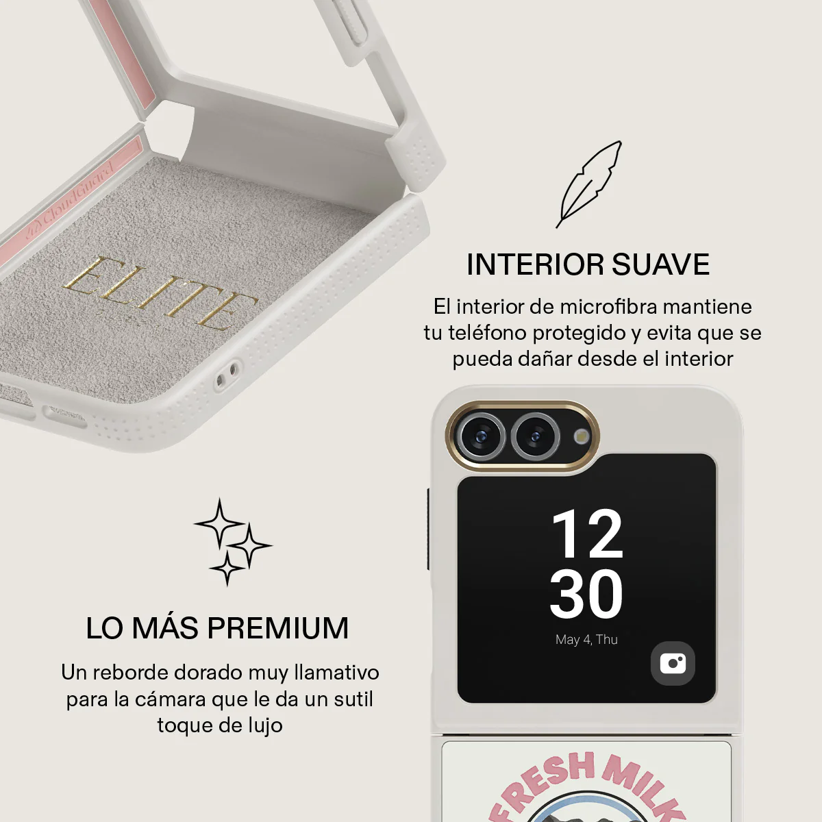 Milkshake - Samsung Galaxy Z Flip 6 Funda - Image 25