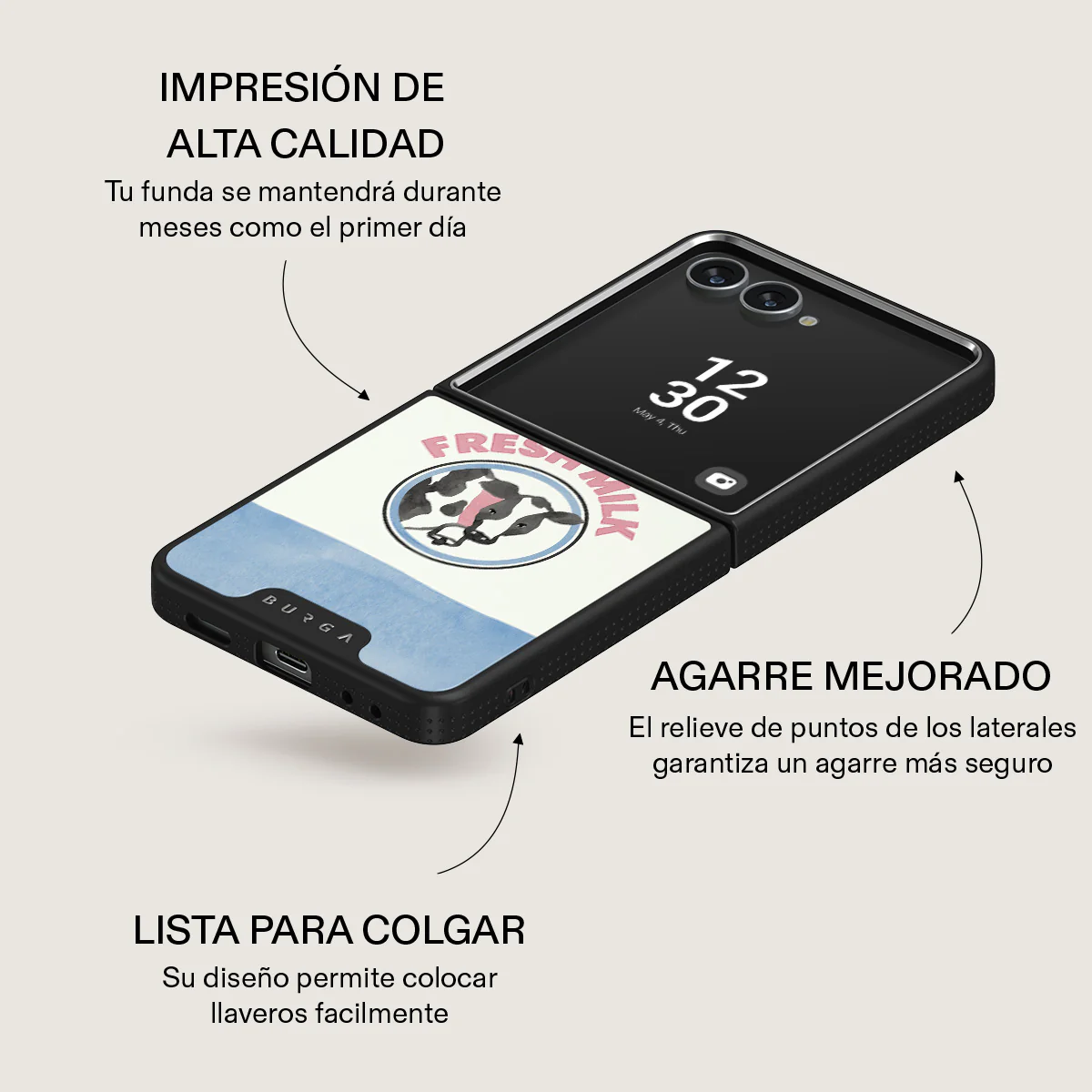 Milkshake - Samsung Galaxy Z Flip 7 Funda - Image 16