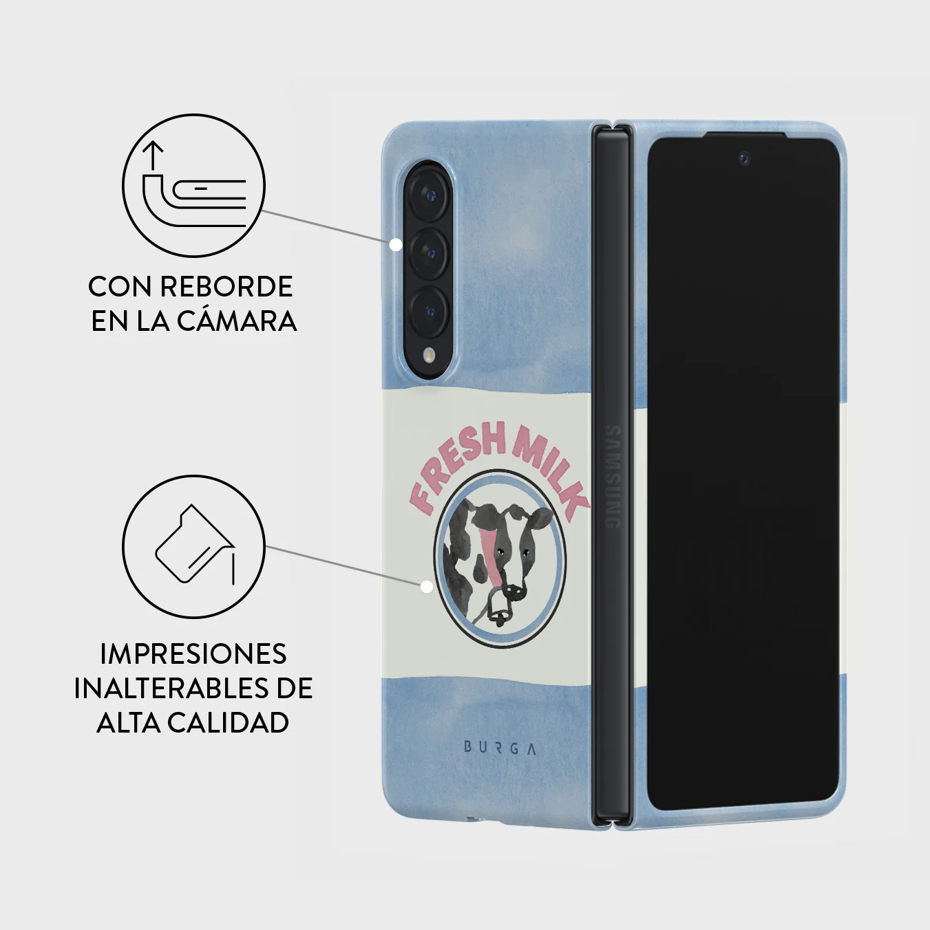 Milkshake - Samsung Galaxy Z Fold 4 Funda - Image 3