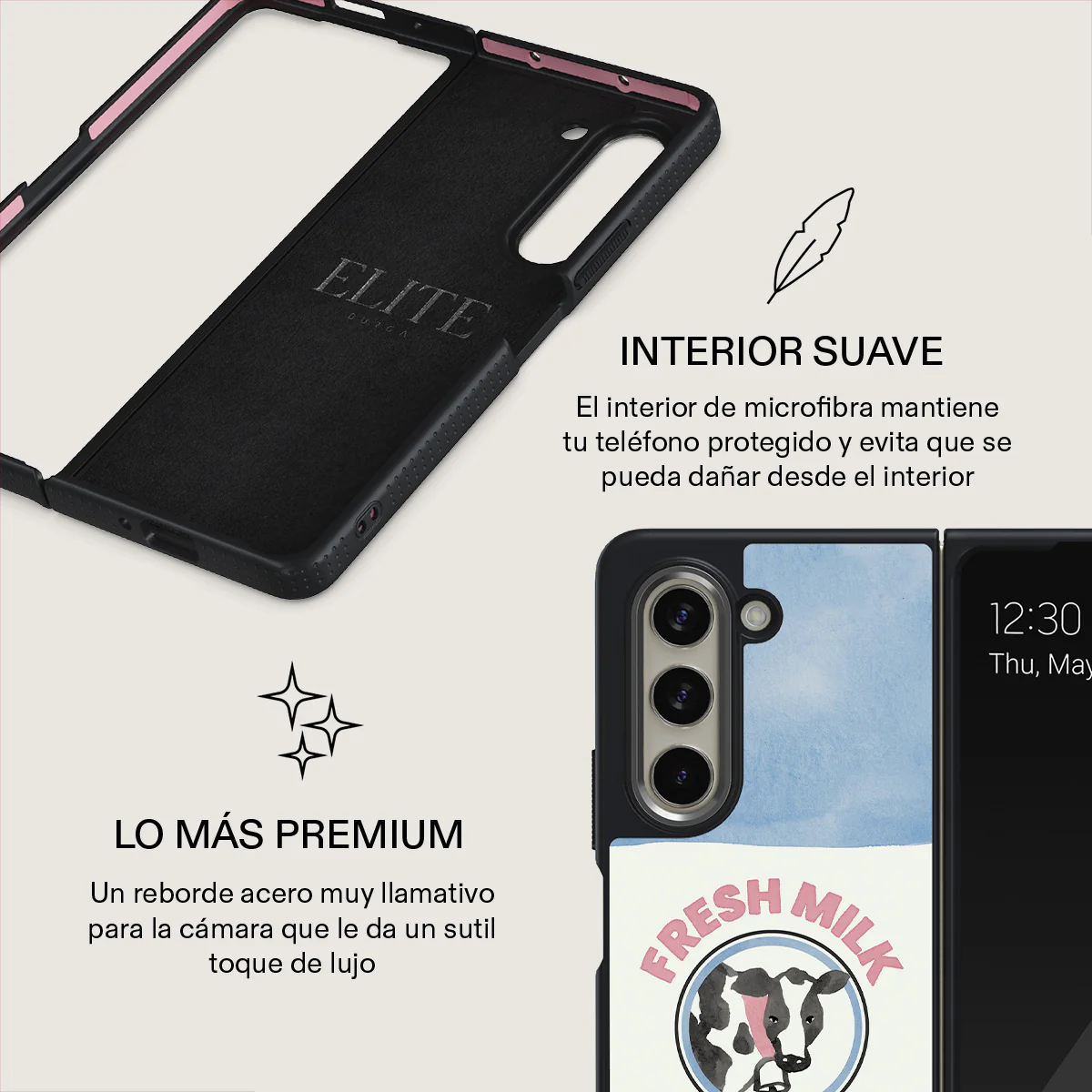 Milkshake - Samsung Galaxy Z Fold 5 Funda - Image 13