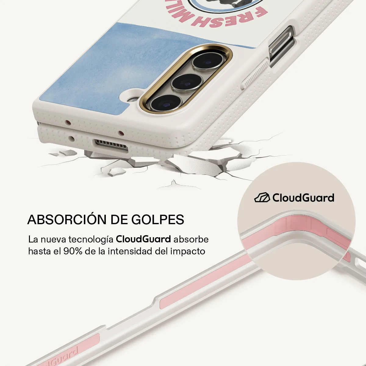 Milkshake - Samsung Galaxy Z Fold 5 Funda - Image 17