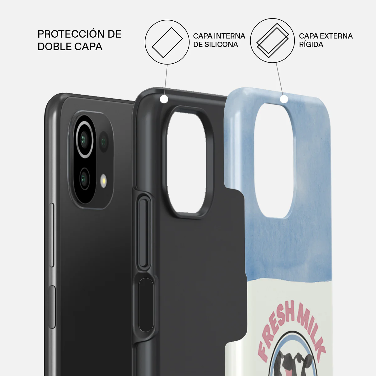 Milkshake - Xiaomi 11 Lite 5G NE Funda - Image 2