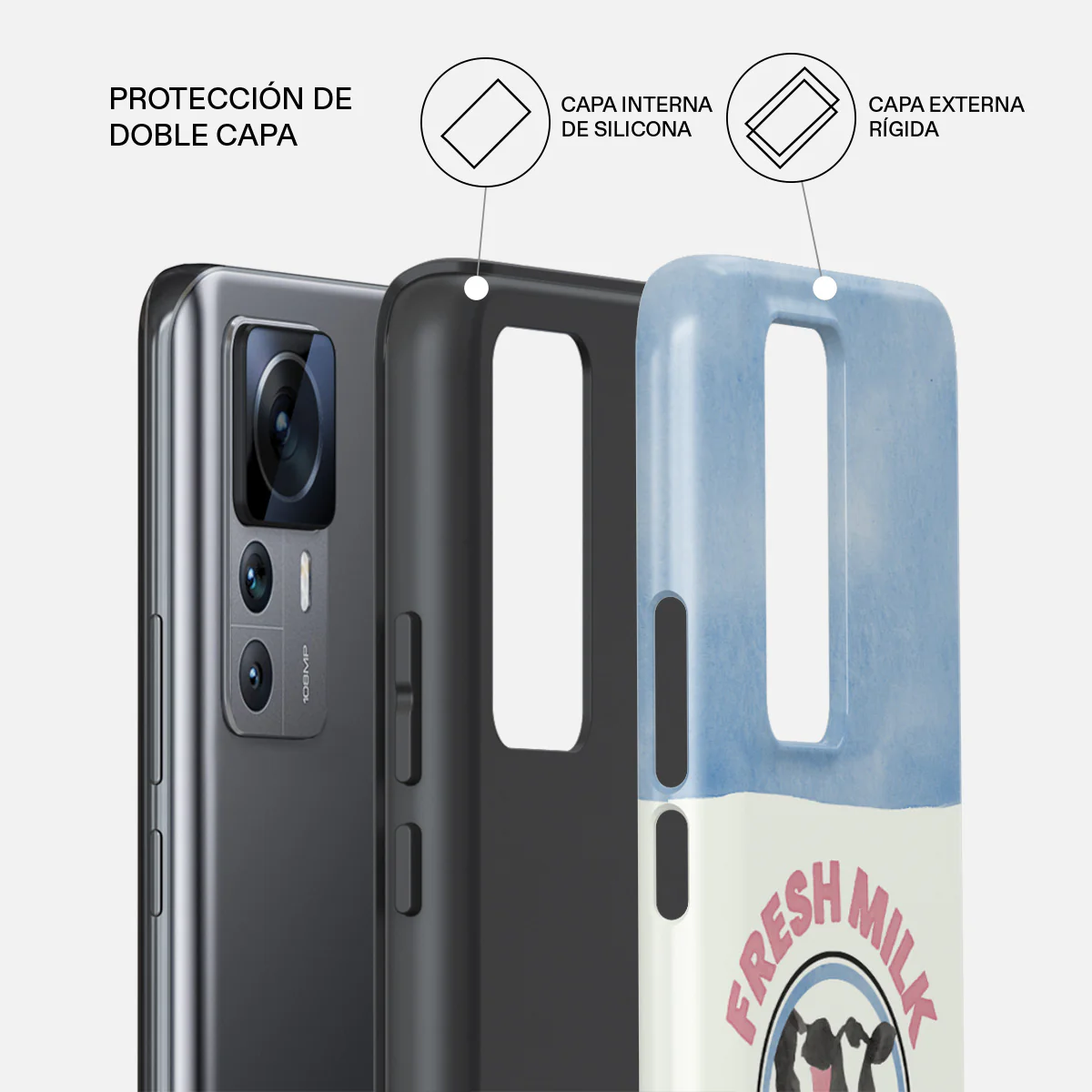 Milkshake - Xiaomi 12T Pro Funda - Image 2