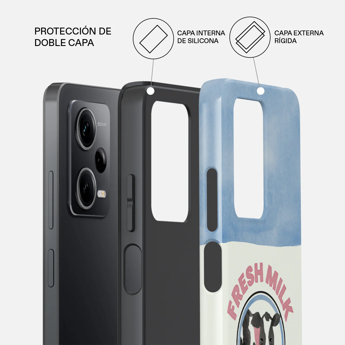 Milkshake - Xiaomi Redmi Note 12 Pro 5G Funda - Image 2