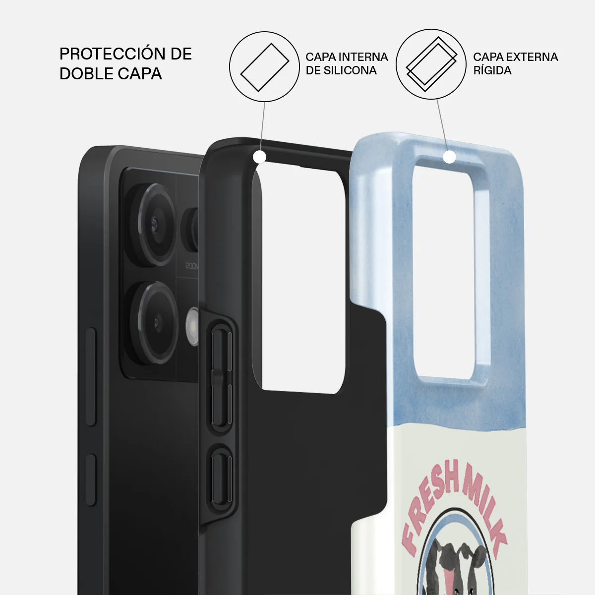 Milkshake - Xiaomi Redmi Note 13 Pro 5G Funda - Image 2