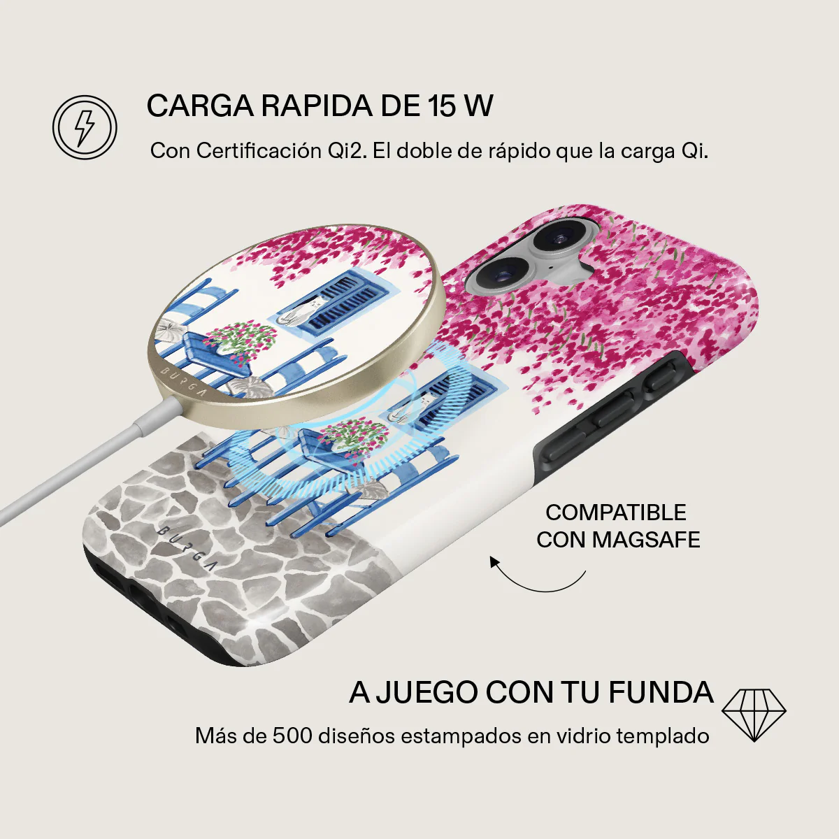 Milos - Cargador inalámbrico magnético - Image 2