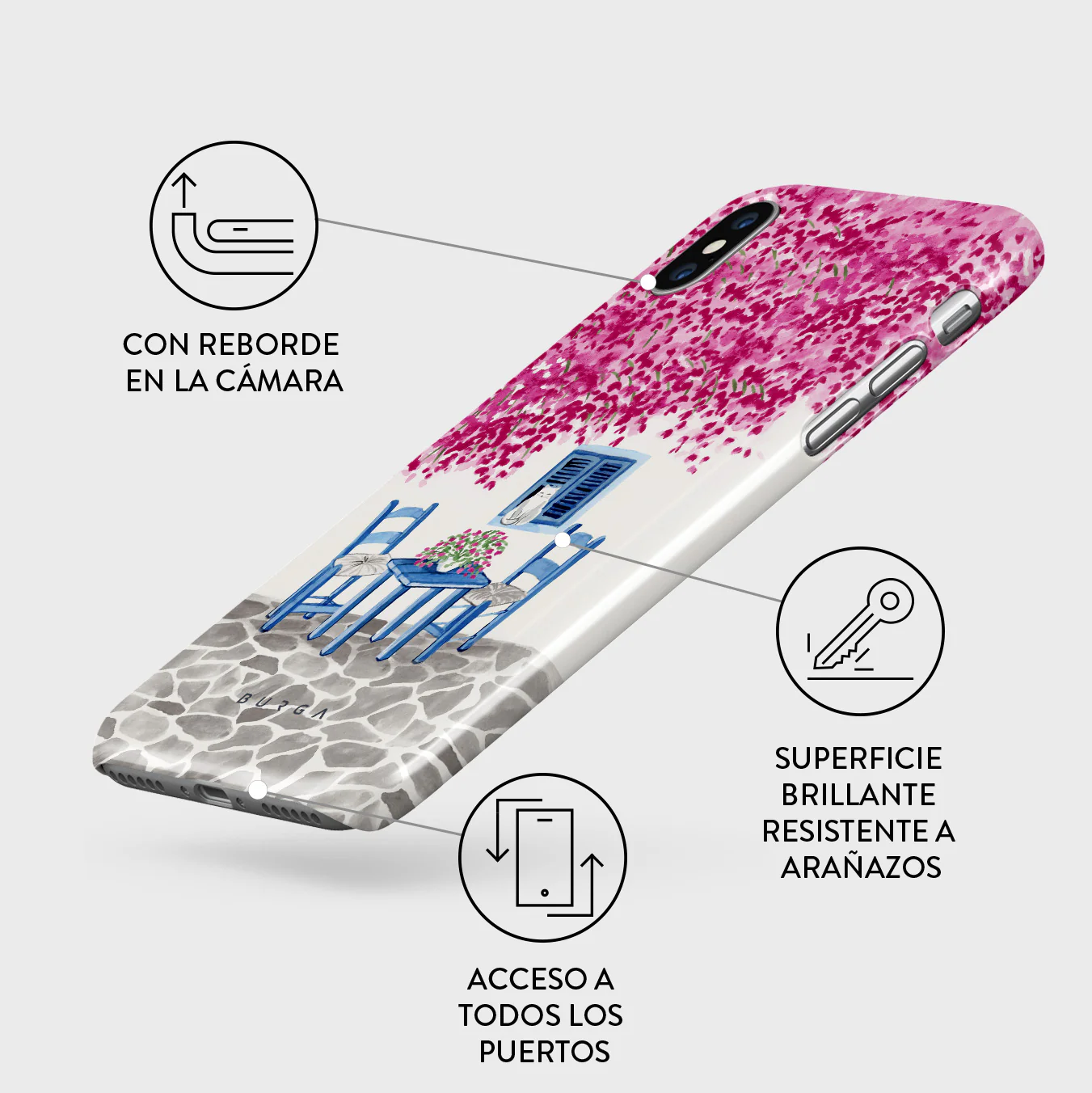 Milos - iPhone X / XS Funda - Image 3