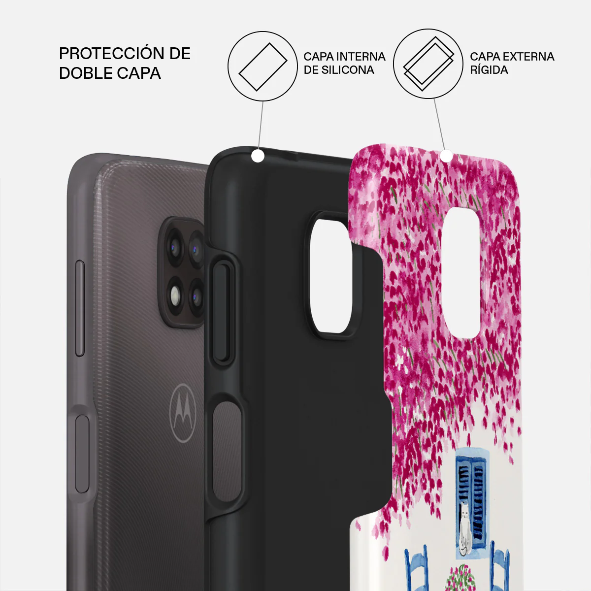 Milos - Motorola Moto G Power 2021 Funda - Image 2