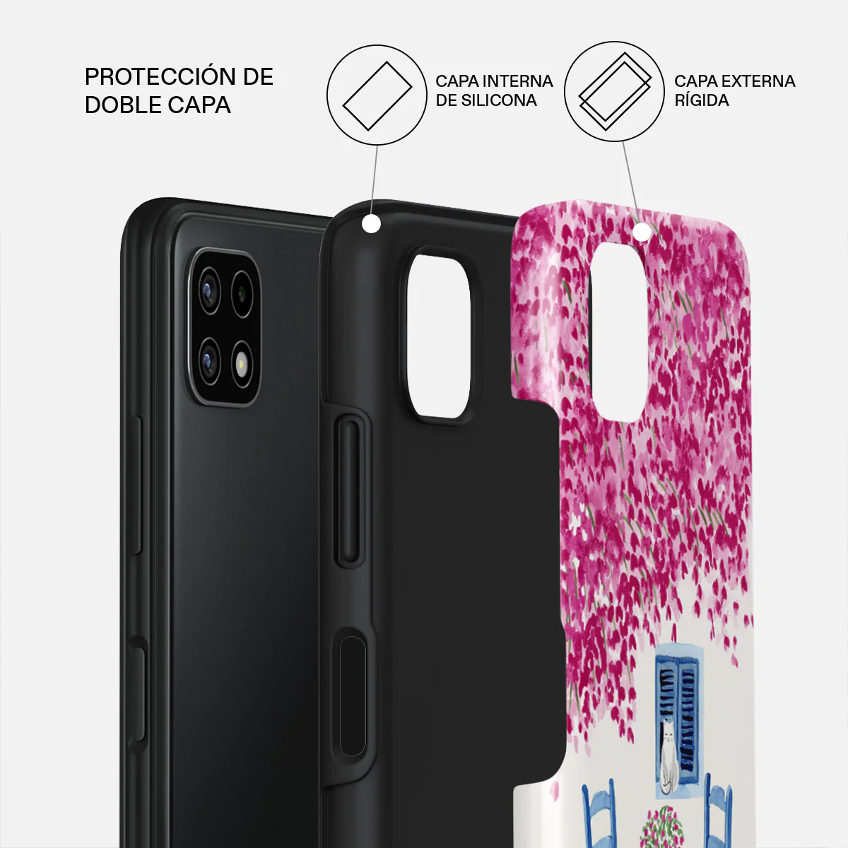 Milos - Samsung Galaxy A22 5G Funda - Image 2