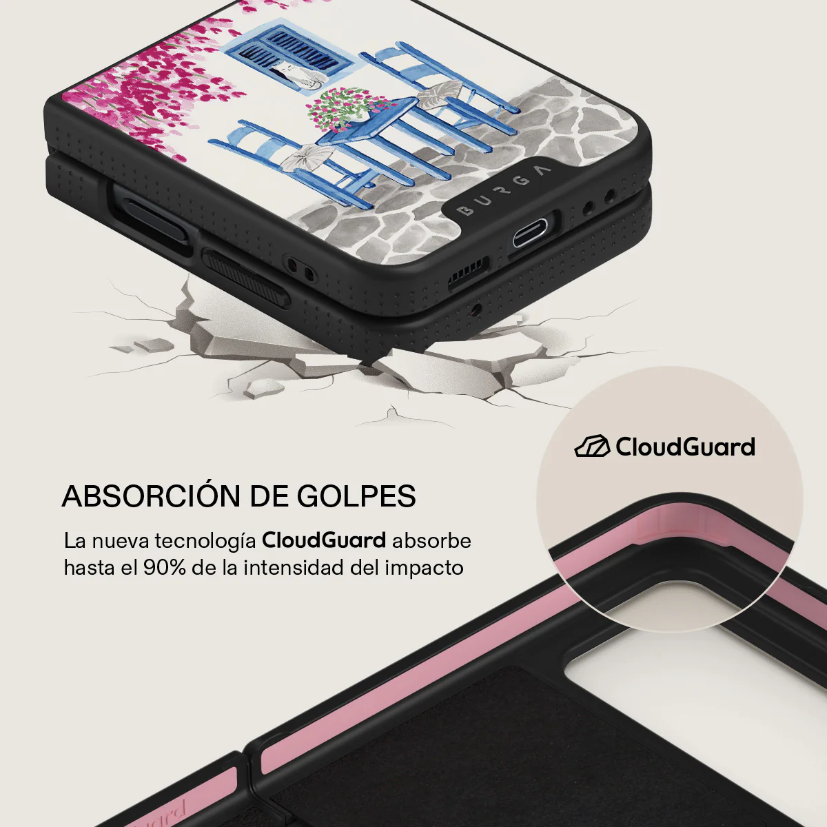 Milos - Samsung Galaxy Z Flip 4 Funda - Image 22