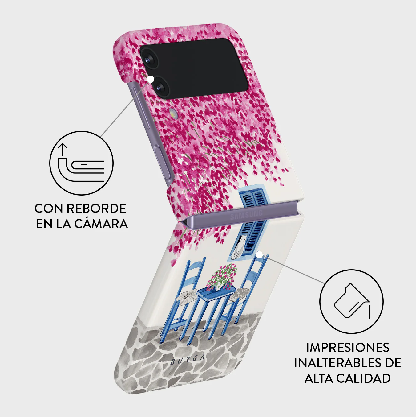 Milos - Samsung Galaxy Z Flip 4 Funda - Image 3