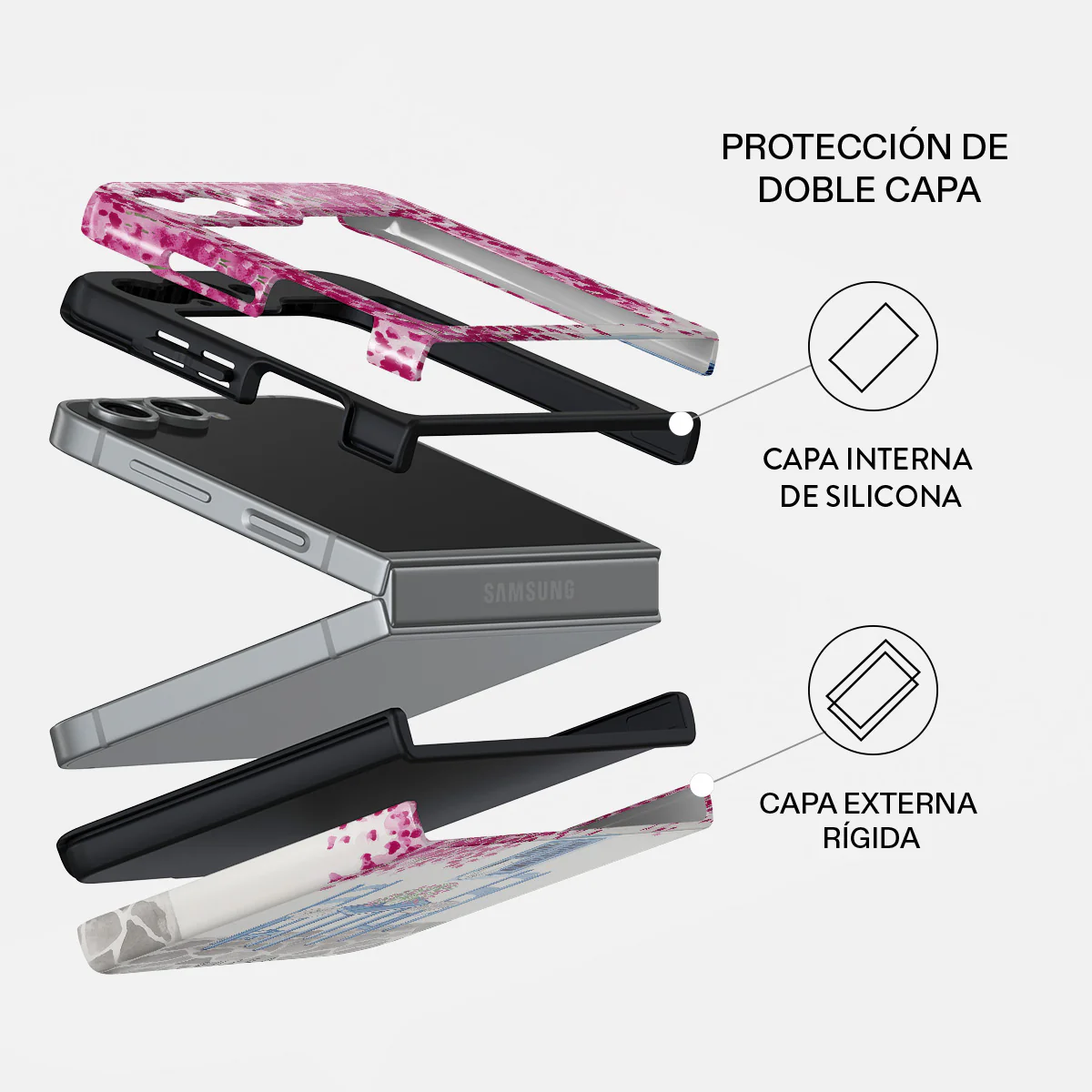 Milos - Samsung Galaxy Z Flip 7 FE Funda - Image 2