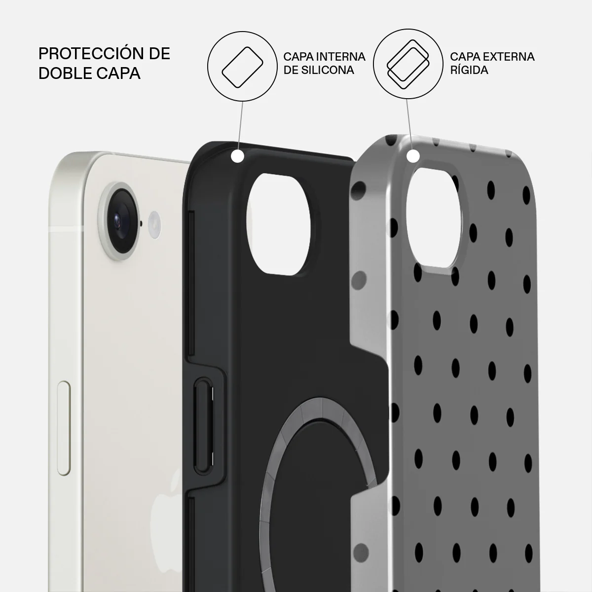 Morally Gray - iPhone 17e Funda - Image 2