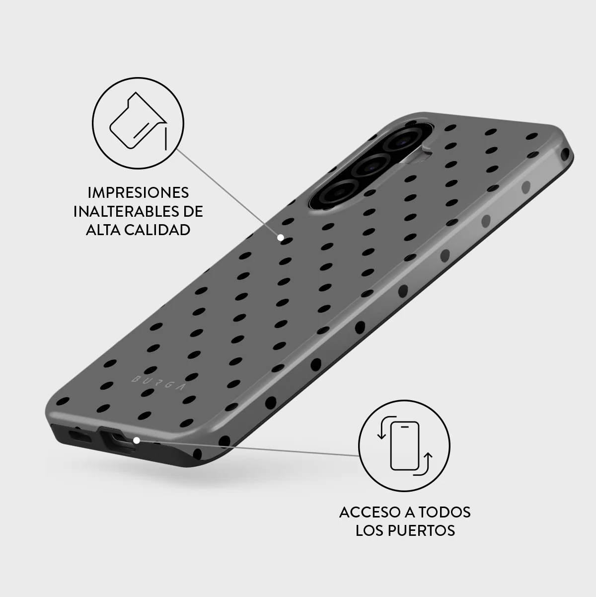Morally Gray - Samsung Galaxy A57 5G Funda - Image 3