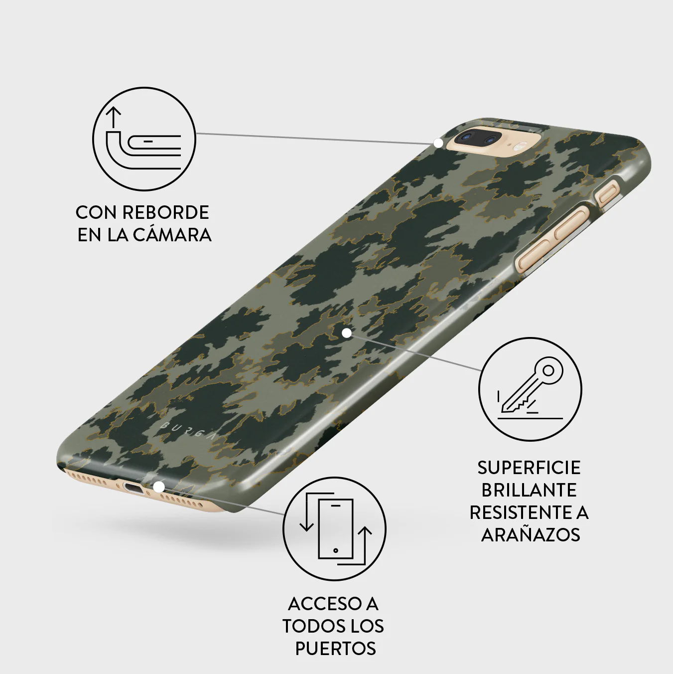 Moss - iPhone 7 Plus / 8 Plus Funda - Image 3