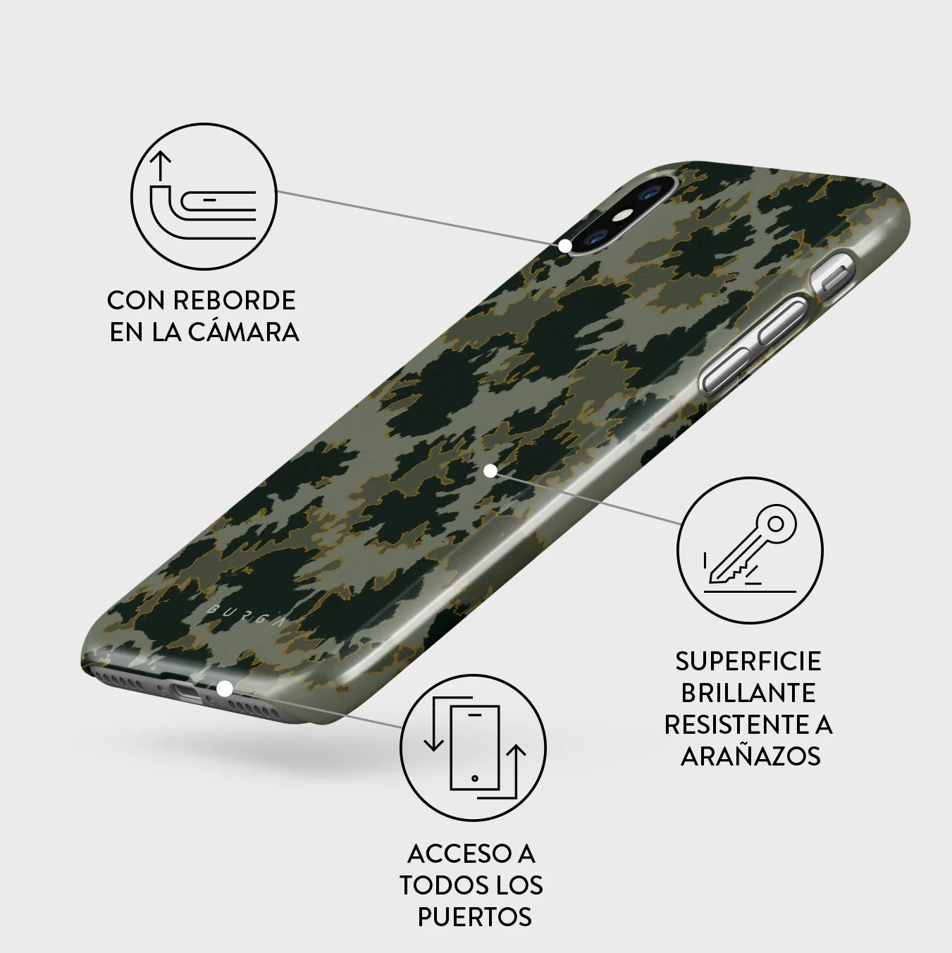 Moss - iPhone X / XS Funda - Image 3