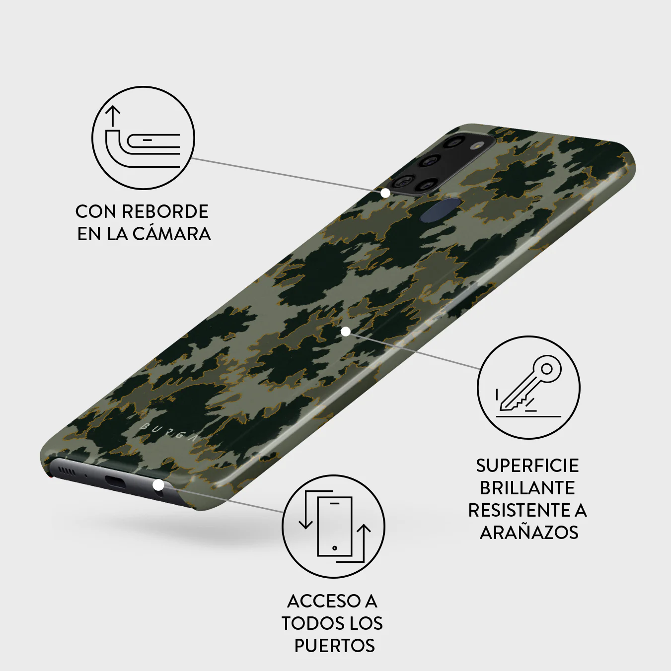 Moss - Samsung Galaxy A21s 4G Funda - Image 3