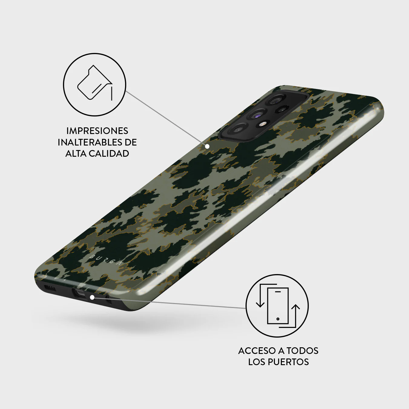 Moss - Samsung Galaxy A72 4G / 5G Funda - Image 7