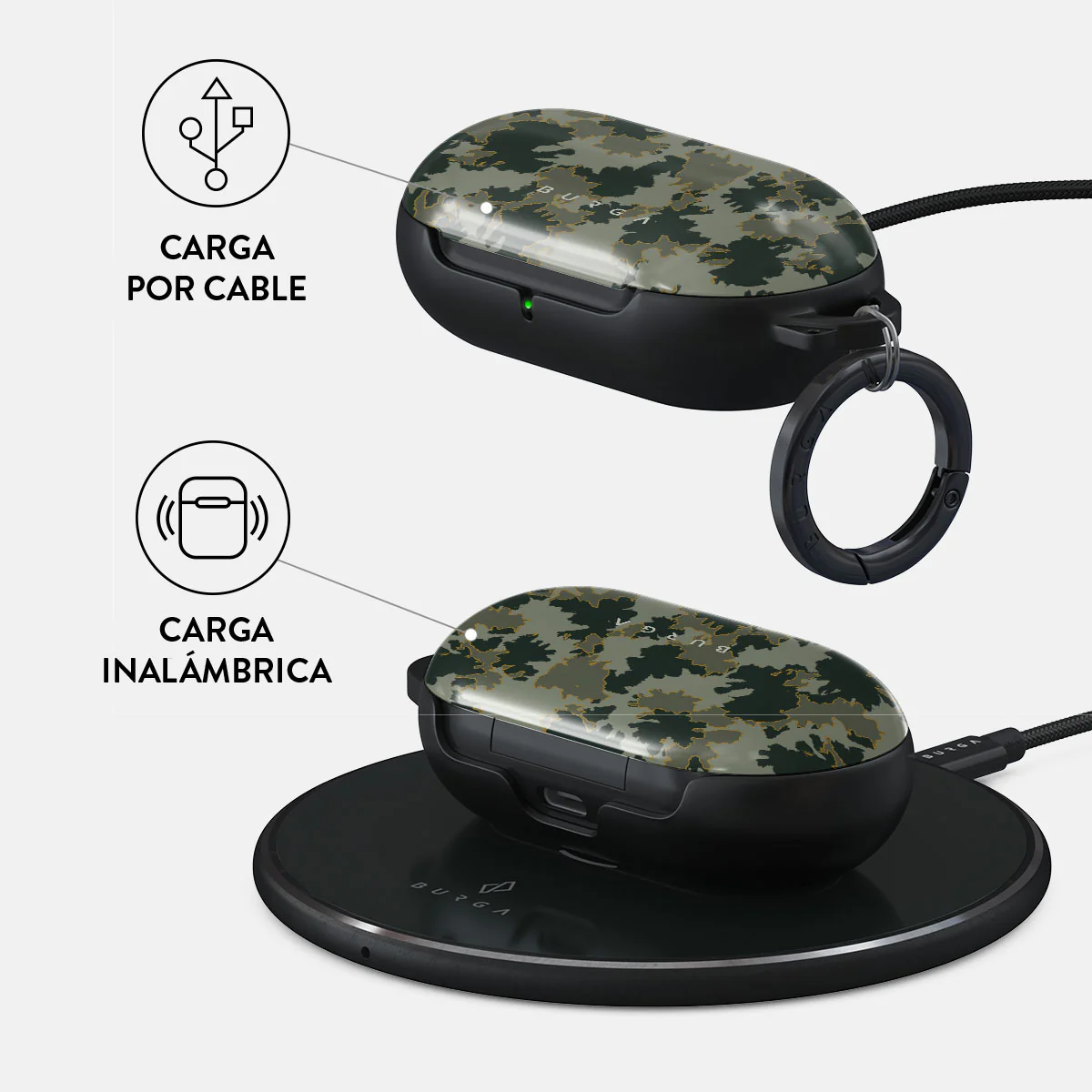Moss - Samsung Galaxy Buds Plus Funda - Image 3