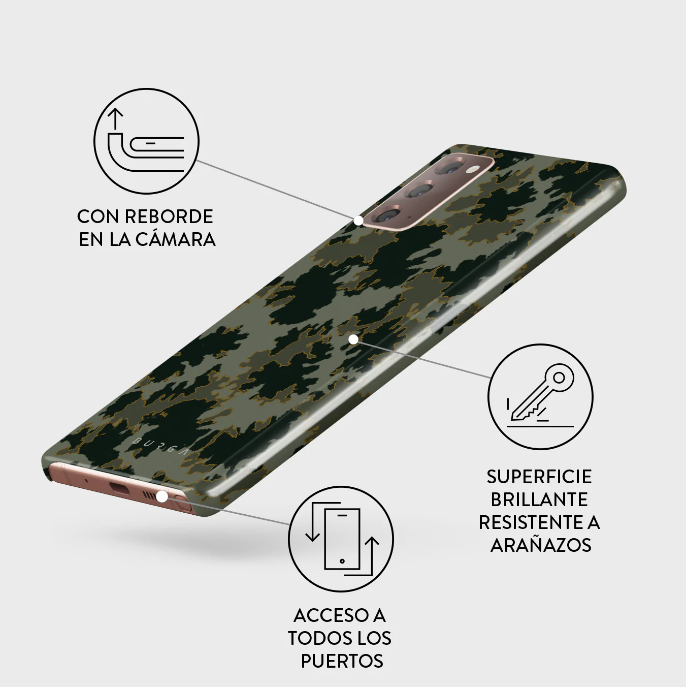 Moss - Samsung Galaxy Note 20 4G / 5G Funda - Image 3