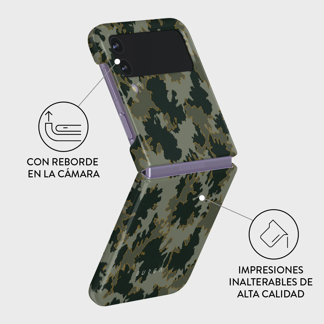 Moss - Samsung Galaxy Z Flip 4 Funda - Image 3