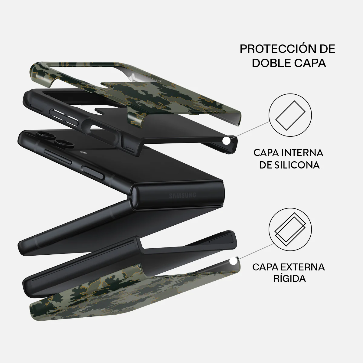 Moss - Samsung Galaxy Z Flip 4 Funda - Image 8